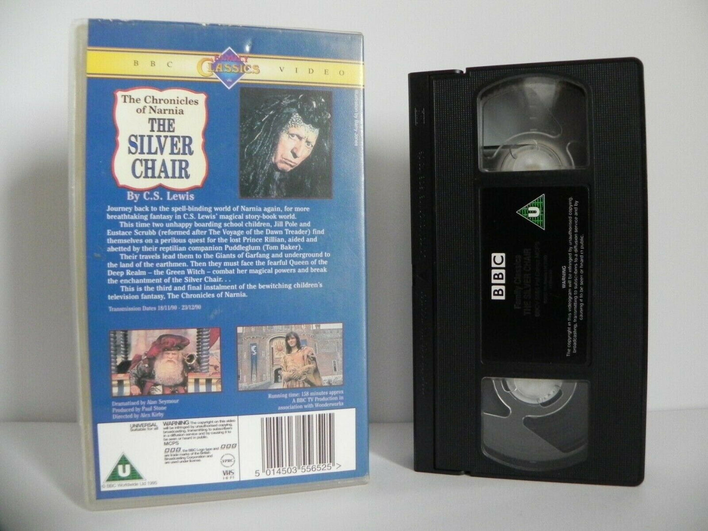 BBC: The Silver Chair - C.S. Lewis (1990) Camilla Power - Children's Fantasy VHS-