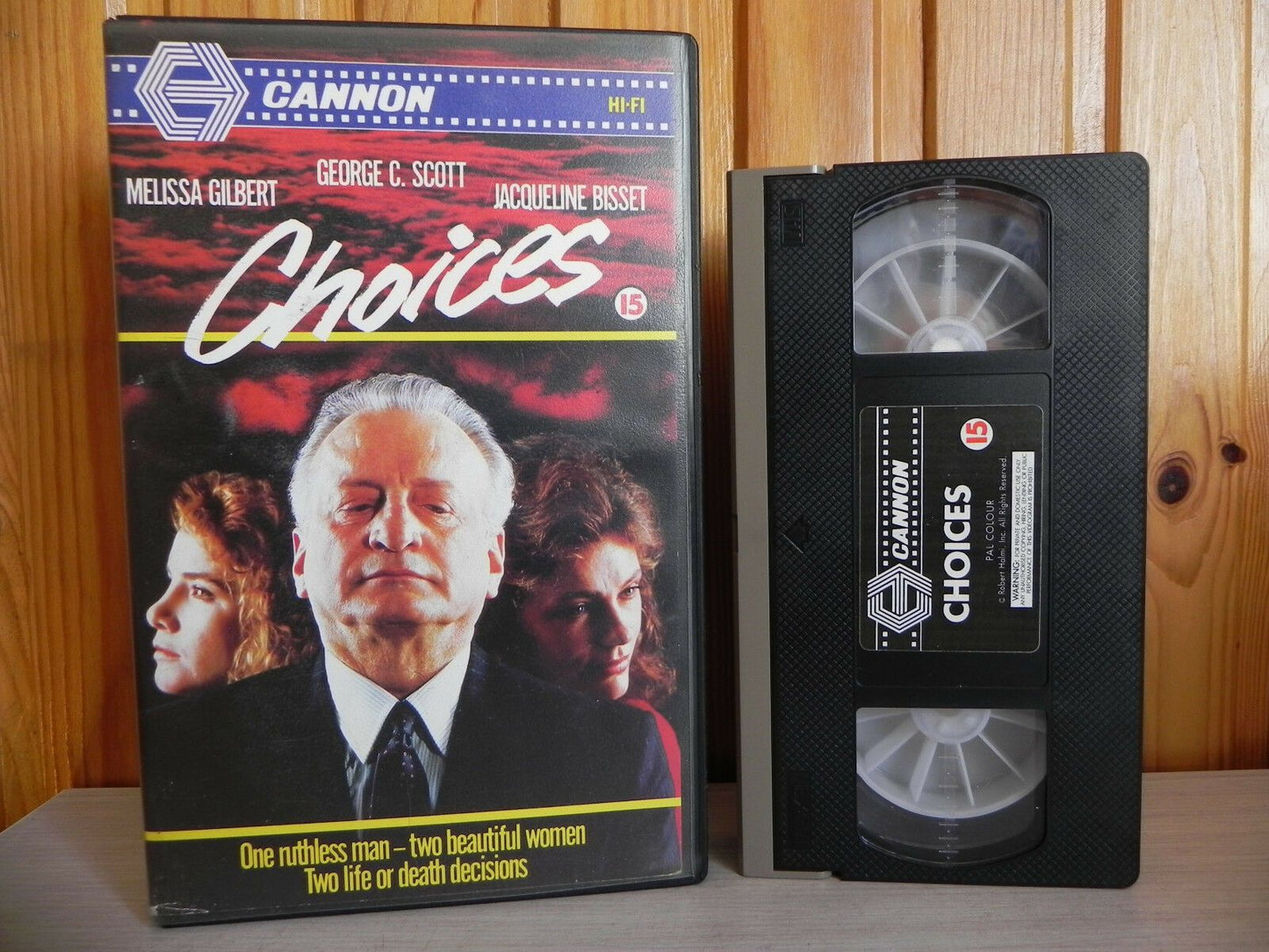 Choices - Cannon Release - Big Box - 1986 - Crime Drama - Pre Cert - Pal VHS-