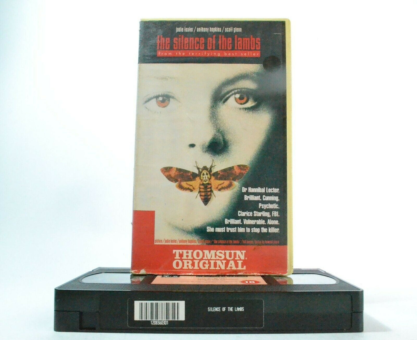 The Silence Of The Lambs; [Thomas Harris] - Thriller - Anthony Hopkins - Pal VHS-