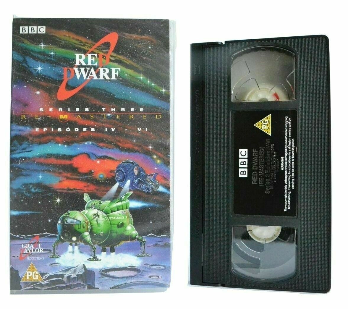 Red Dwarf: Series 3/Episodes 4-6 - Remastered - Sci-Fi Comedy Franchise - VHS-