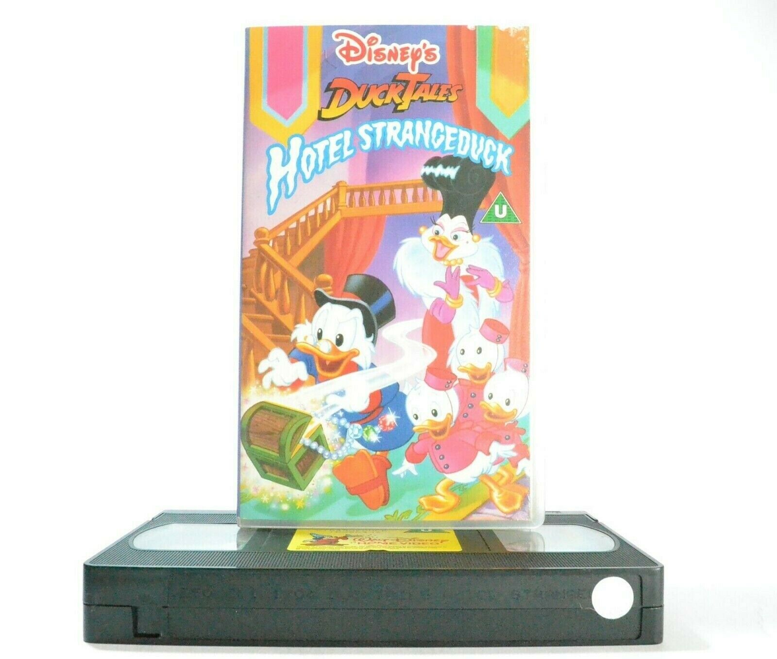 Duck Tales: Hotel Strangeduck - Disney - Animated Adventures - Children's - VHS-