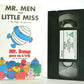 Mr.Men And Little Miss: Mr.Bump Goes On A Trip - Animated - Children's - Pal VHS-