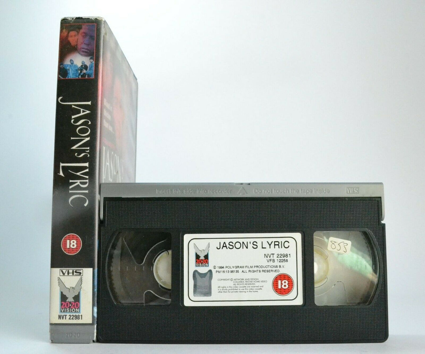 Jason's Lyric (1994): Houston Drug Game/Shoot Outs - J.Pinkett/F.Whitaker - VHS-