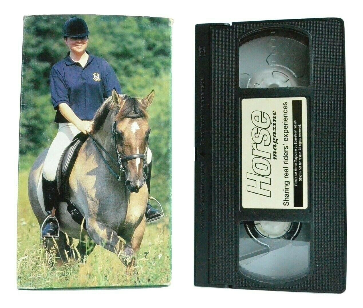 Horse Magazine - Carton Box - Real Riders Experiences - Advice - Pal VHS-