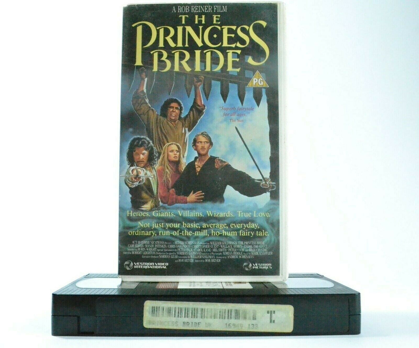 The Princess Bride (1987): [Vestron] Adventure - Cary Elwes - Children's - VHS-