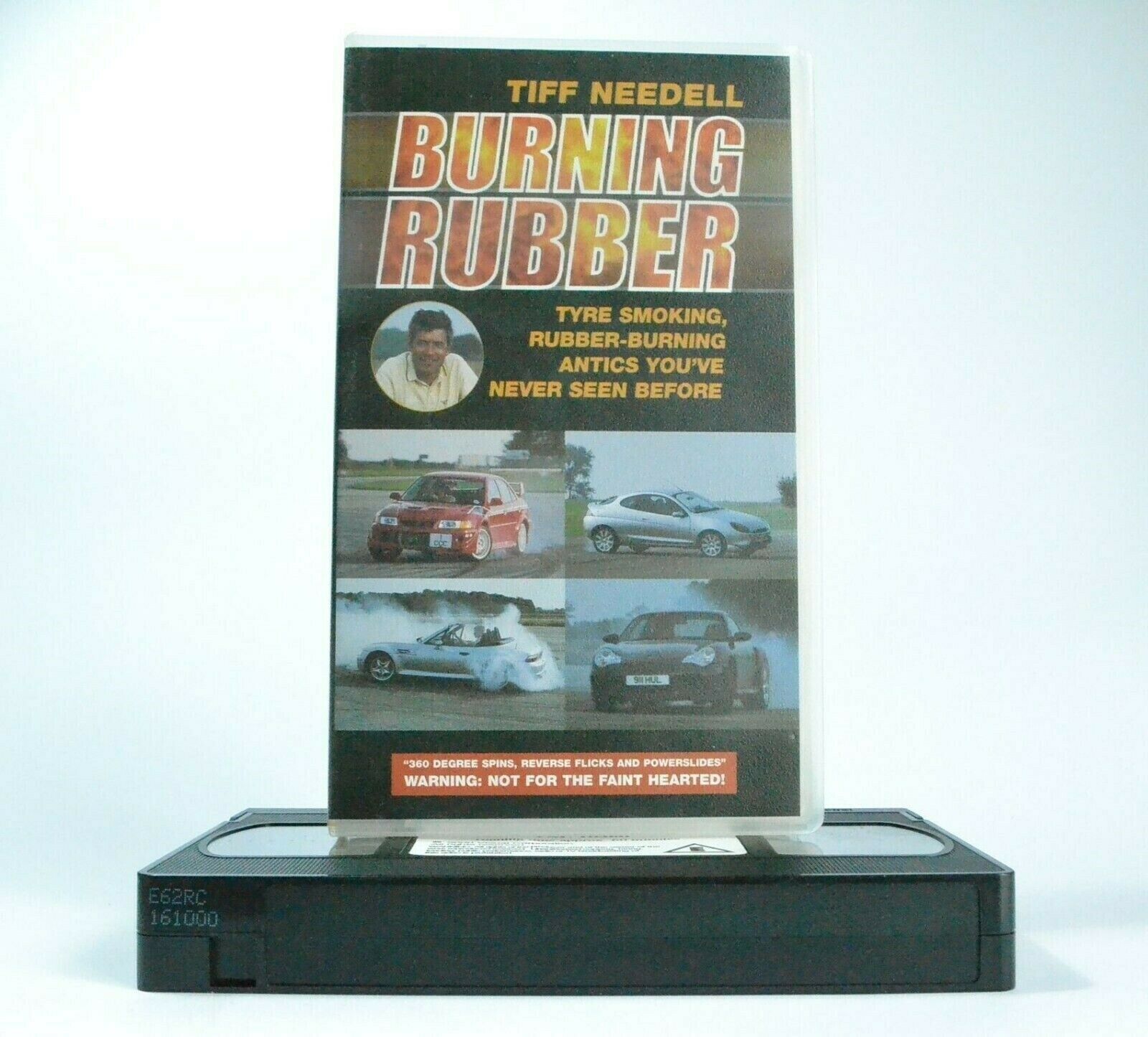 Burning Rubber: By Tiff Needell - Tyre Smoking Cars - Porsche 911 Turbo - VHS-