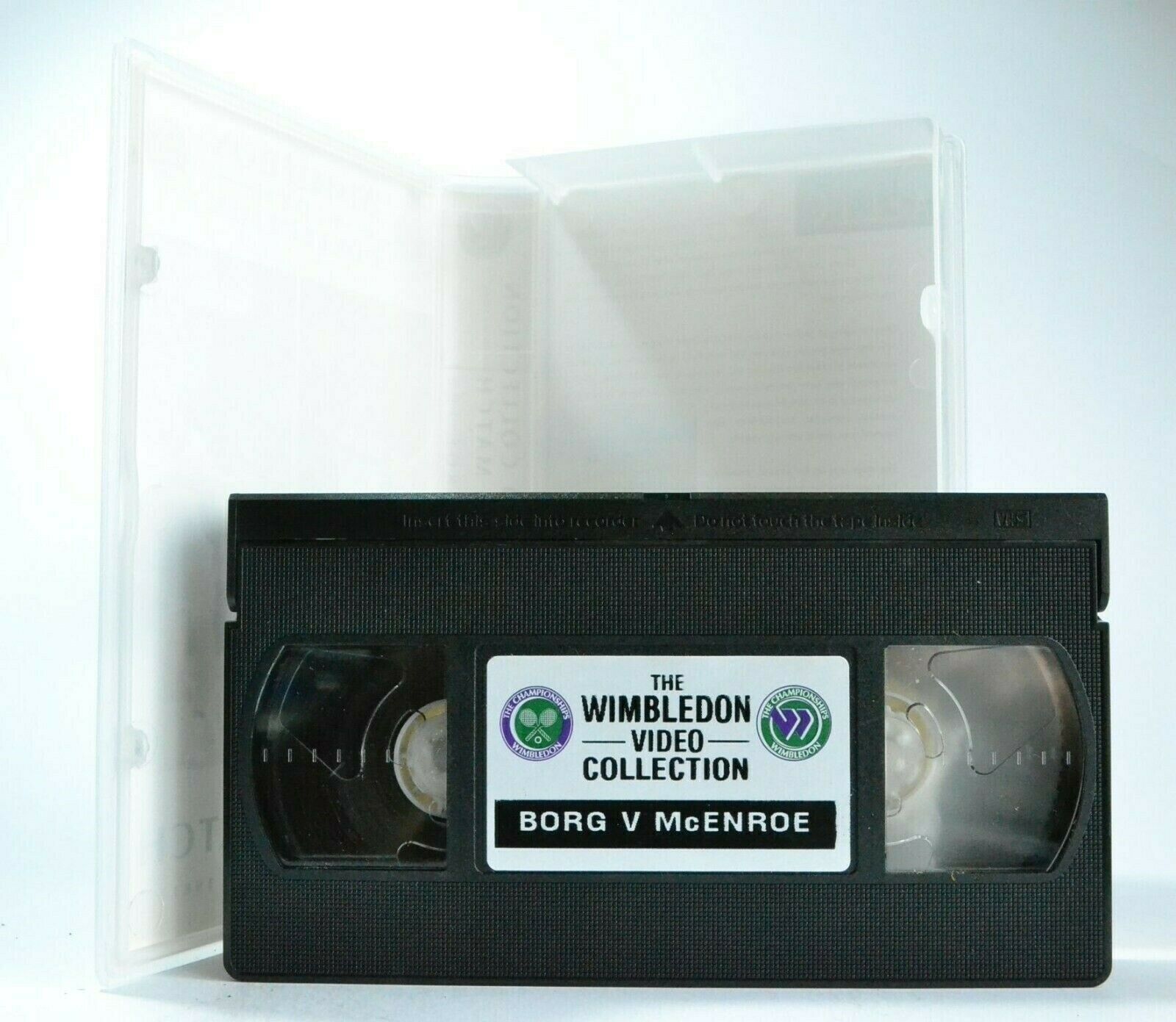 The Classic Match: Borg Vs.McEnroe (1981) - Wimbledon Video Collection - Pal VHS-