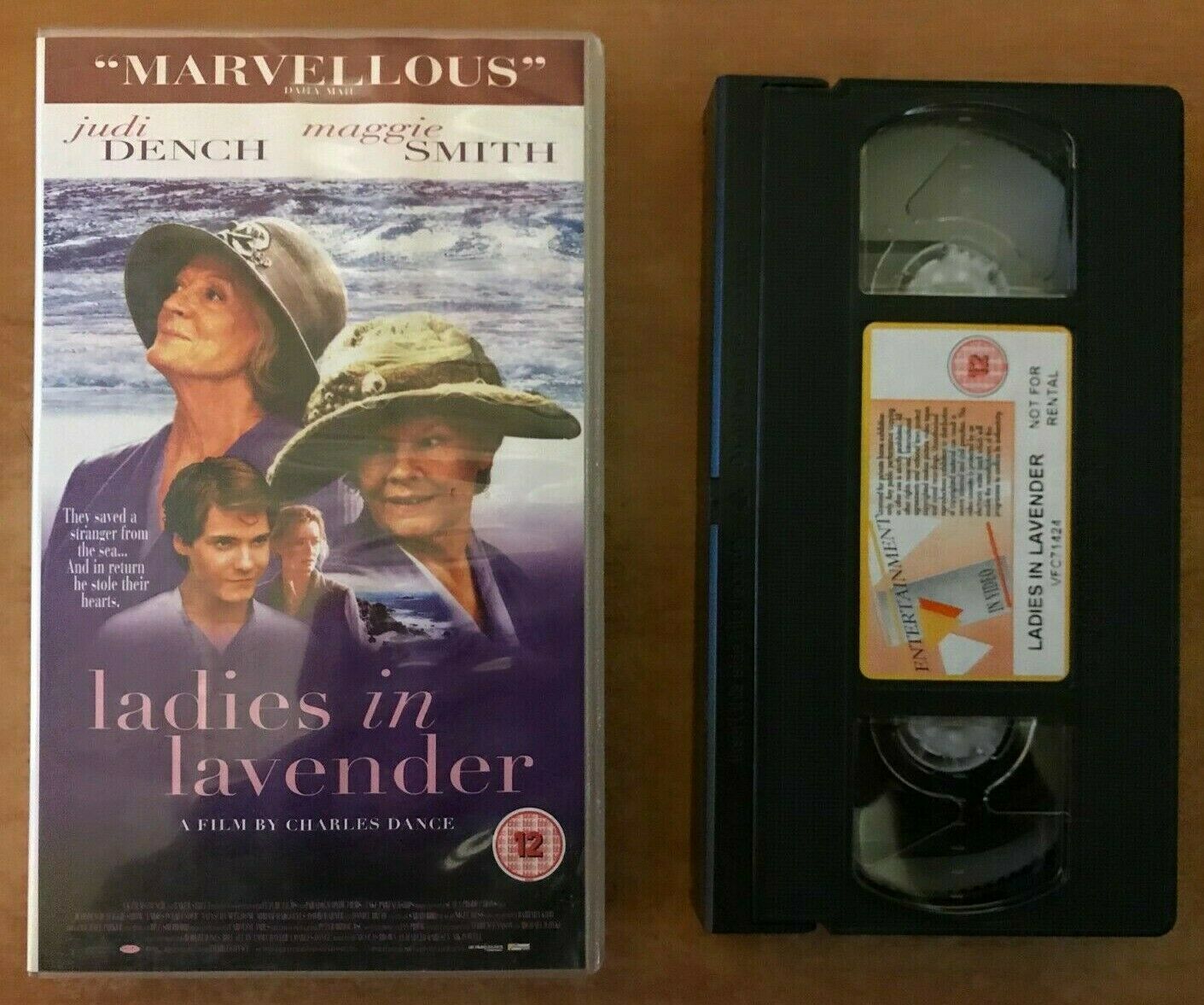 Ladies In Lavender (2004); [William J. Locke]: Romantic Drama - Judi Dench - VHS-