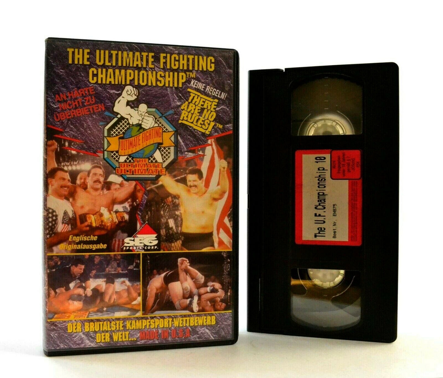 The Ultimate Fighting Championship - Martial Arts - Paul Varelans - Pal VHS-