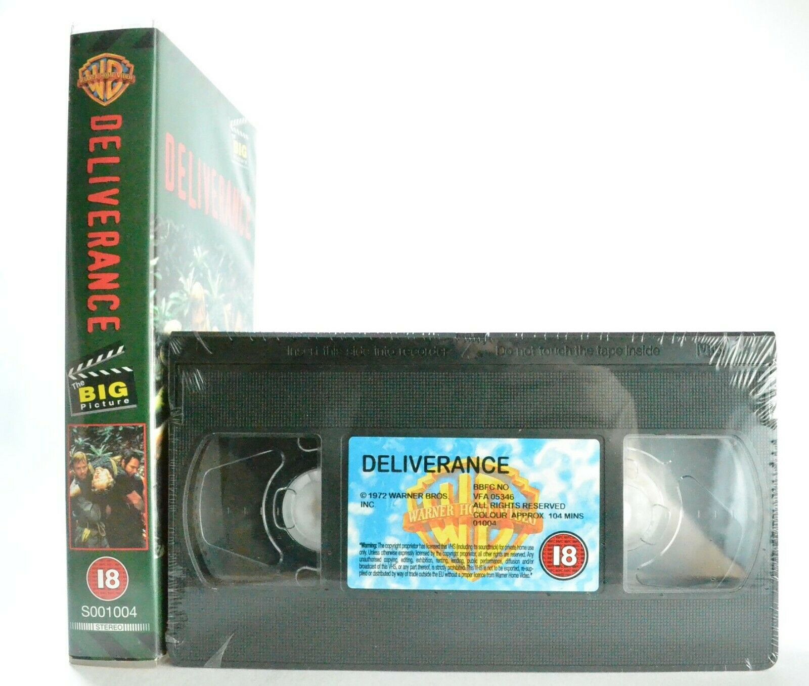 Deliverance: Brand New Sealed - Thriller (1972) - J.Voight/B.Reynolds - Pal VHS-