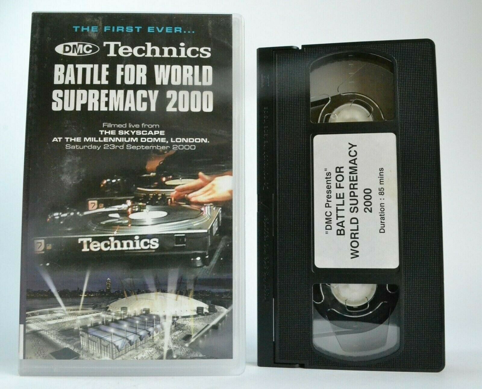 DMC Battle For World Supremacy 2000; [Skycape/London] - DJ J-Syles - Pal VHS-