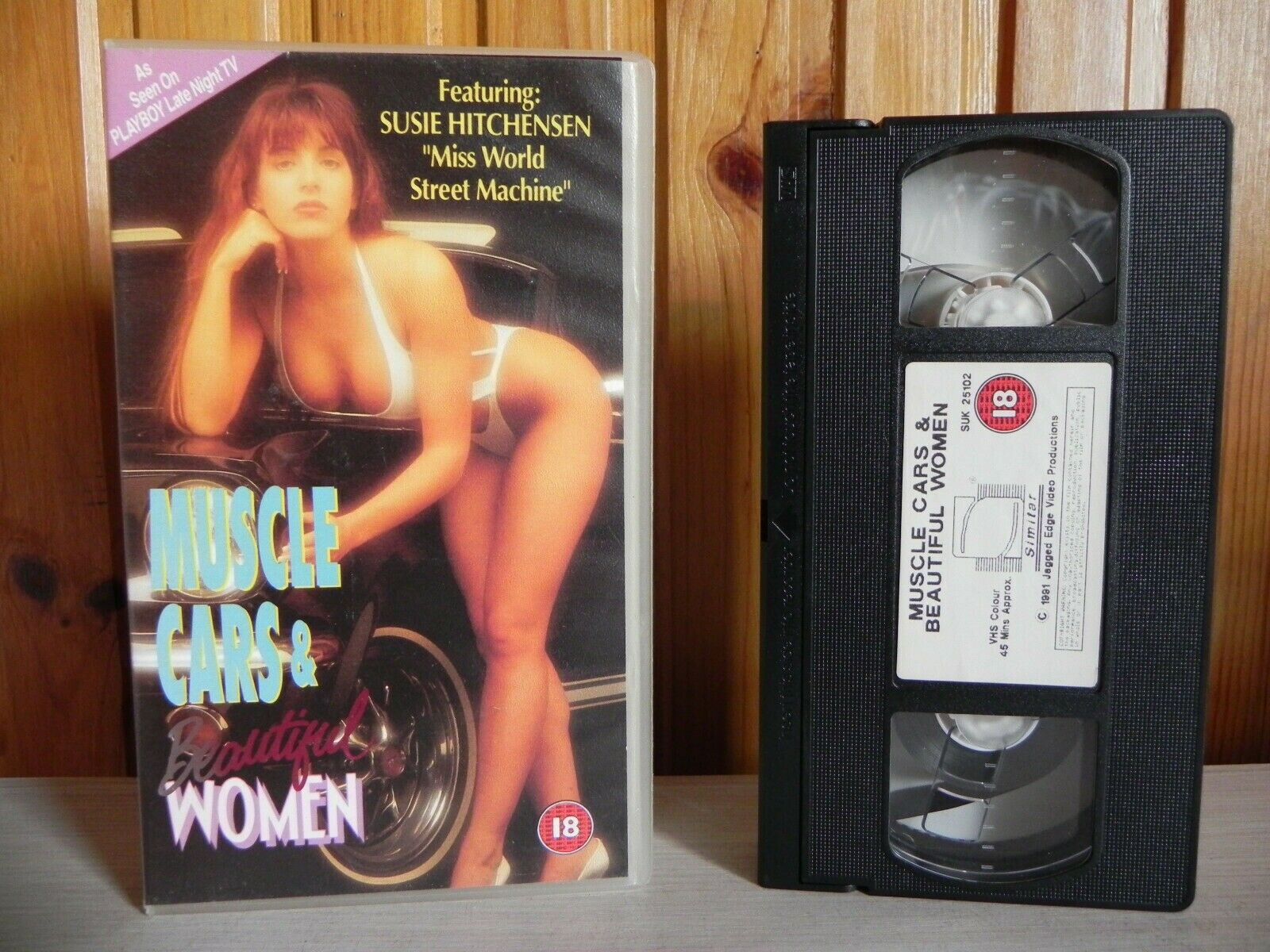 Muscle Cars & Beautiful Women; [Susie Hitchensen] Sportscars - Sports - Pal VHS-
