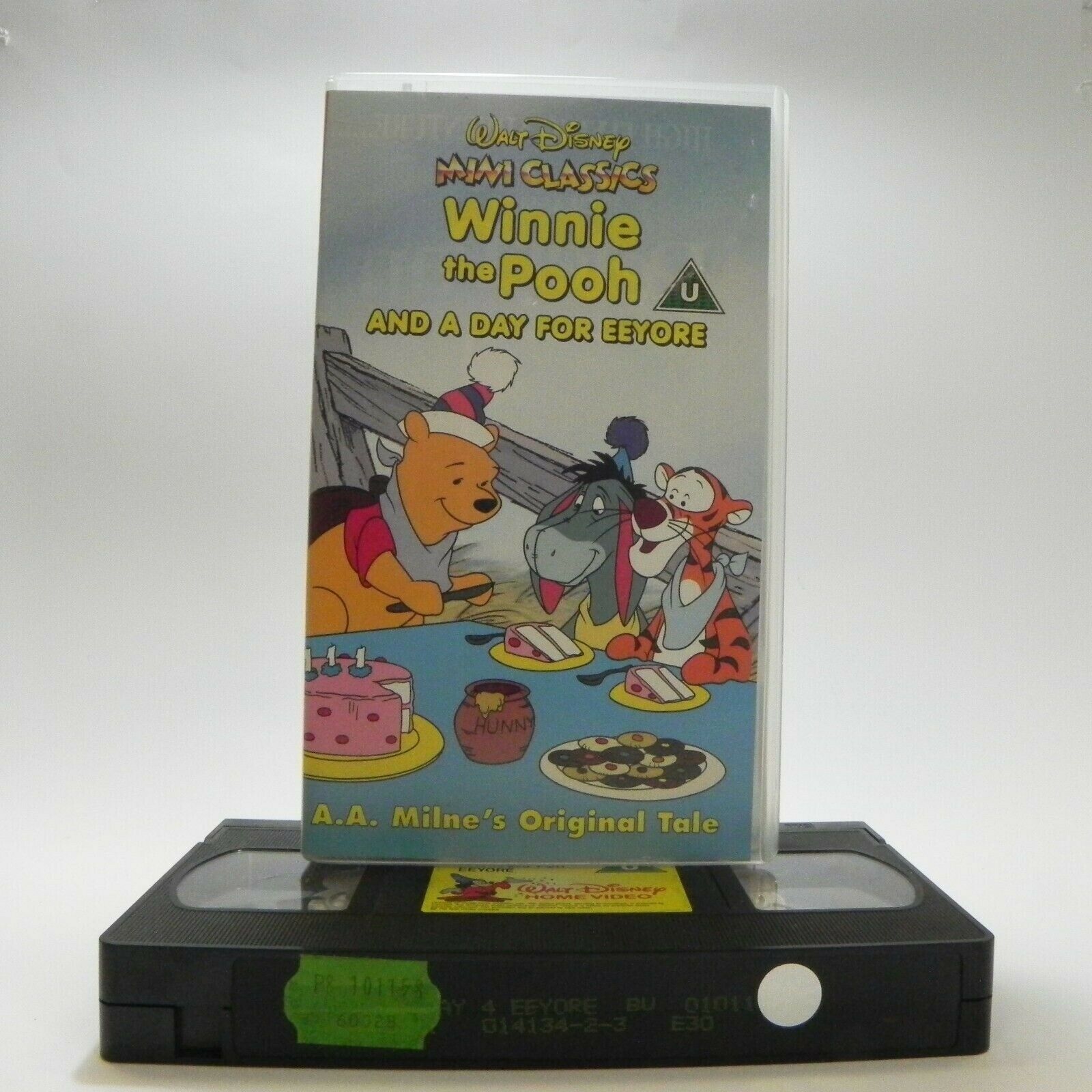 Winnie The Pooh: And A Day For Eeyore - A.A.Milne's Original Tale - Kids - VHS-