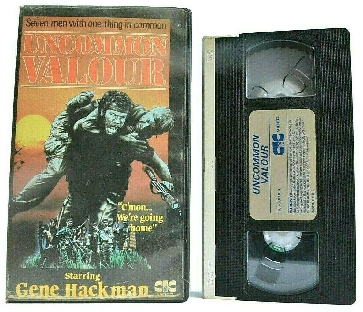 Uncommon Valour: (1983) CIC Pre-Cert - Action War Drama - Gene Hackman ...