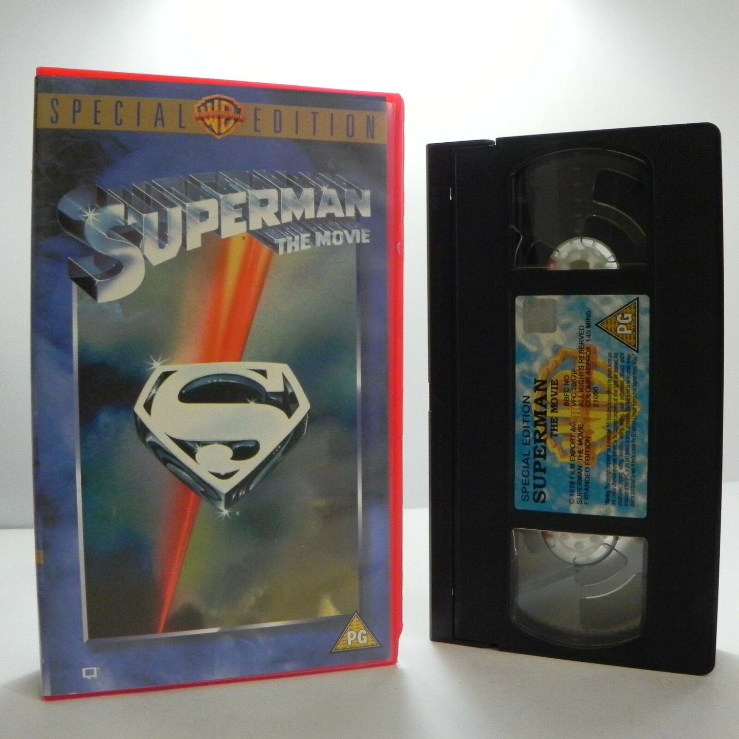 Superman: The Movie - Action Classic (1978) - C.Reeve/M.Brando/G.Hackman - VHS-