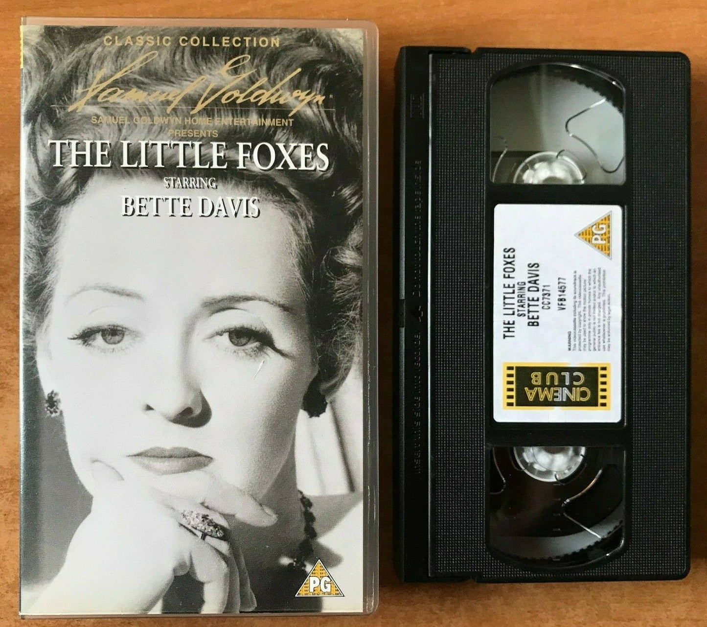 The Little Foxes (1941): Romantic Drama - Bette Davis / Teresa Wright - Pal VHS-