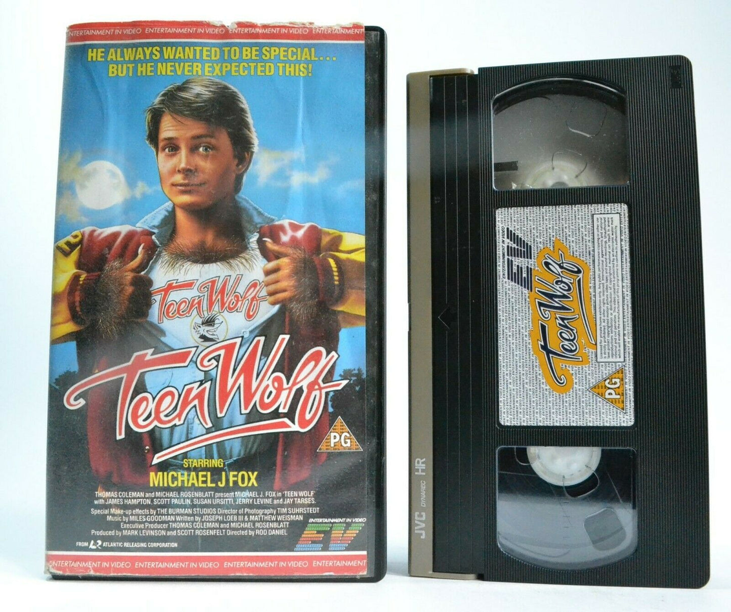 Teen Wolf (1985) - Howling Action - <<Michael J.Fox>> - [Werewolf] - Pal VHS-