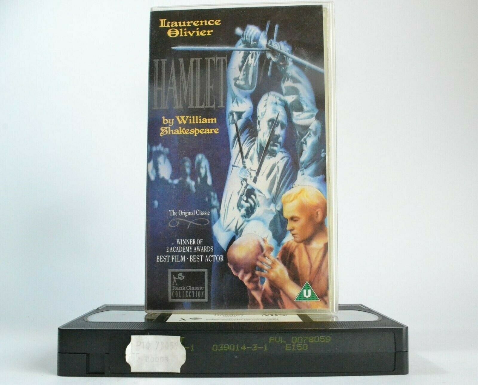 Hamlet (1948) -<William Shakespeare Play>- Drama - Laurence Olivier - Pal VHS-