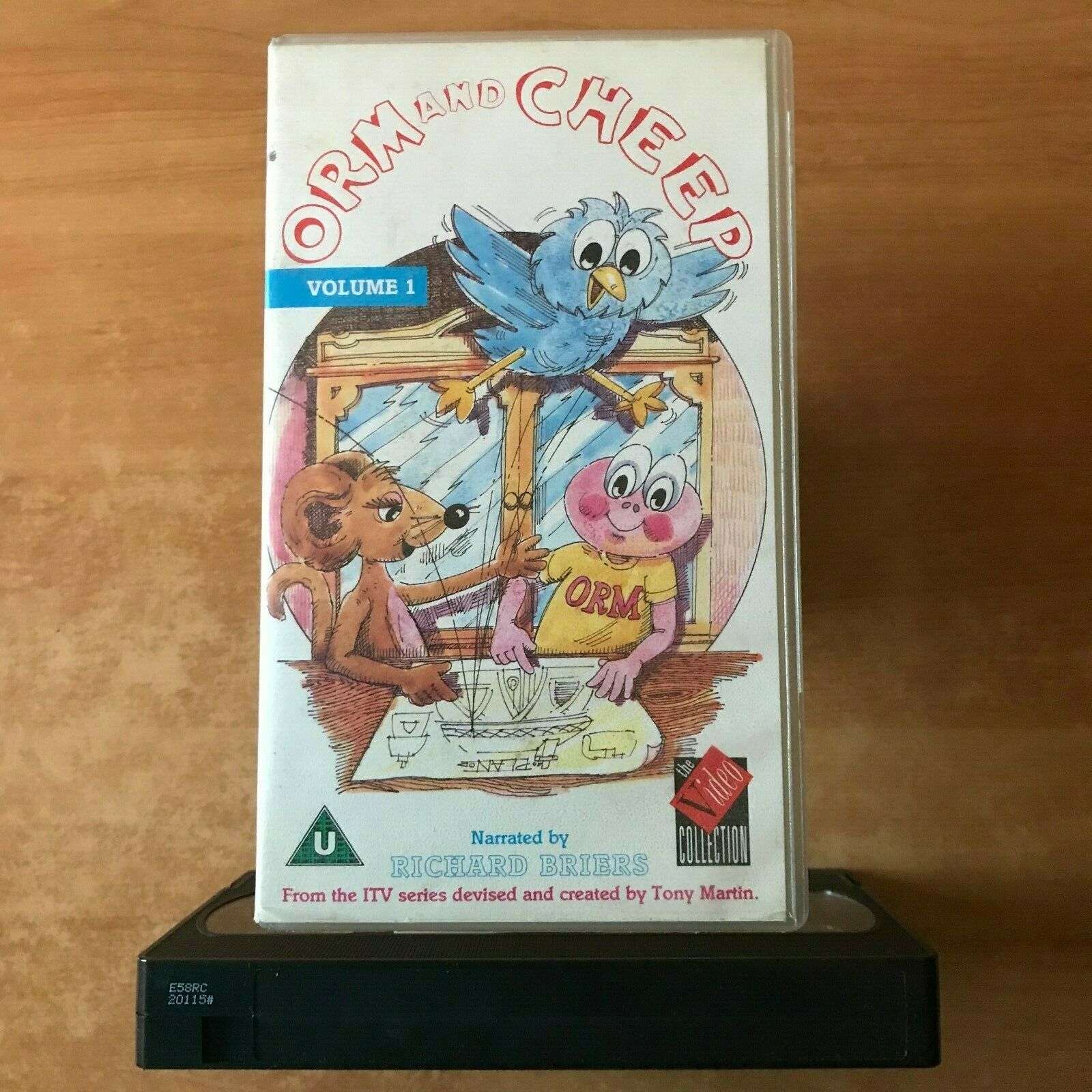 Orm And Cheep (Vol. 1): Spring Clean [Richard Bried] Animated - Children's - VHS-