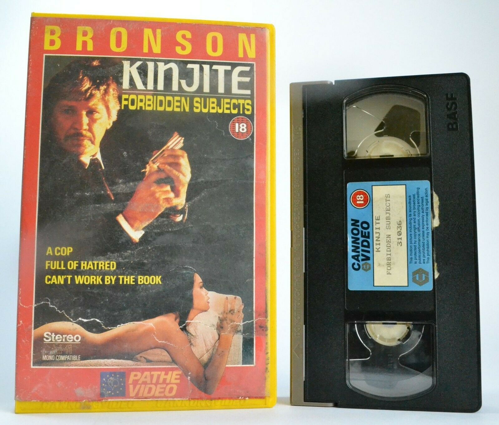 Kinjite: Forbidden Subjects (Pathe Video) - Action Thriller - C.Bronson - VHS-