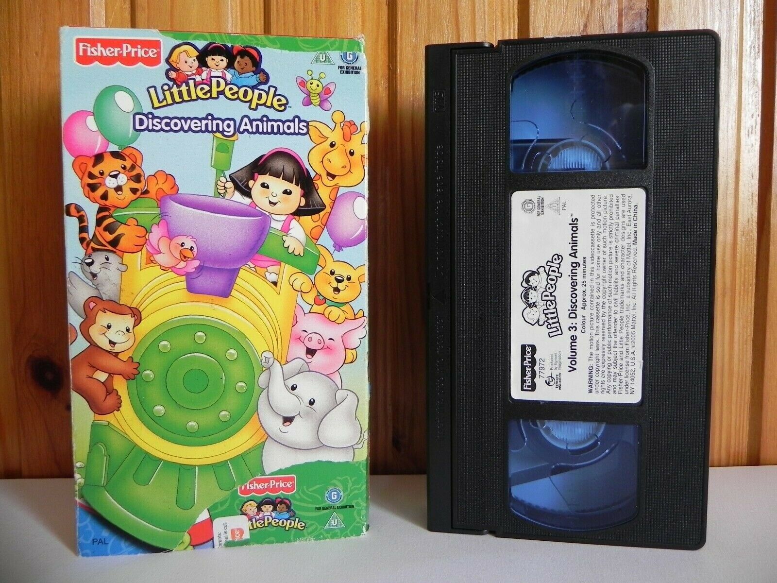 Little People - Vol.3: Discovering Animals - Learning - Adventure - Kids - VHS-