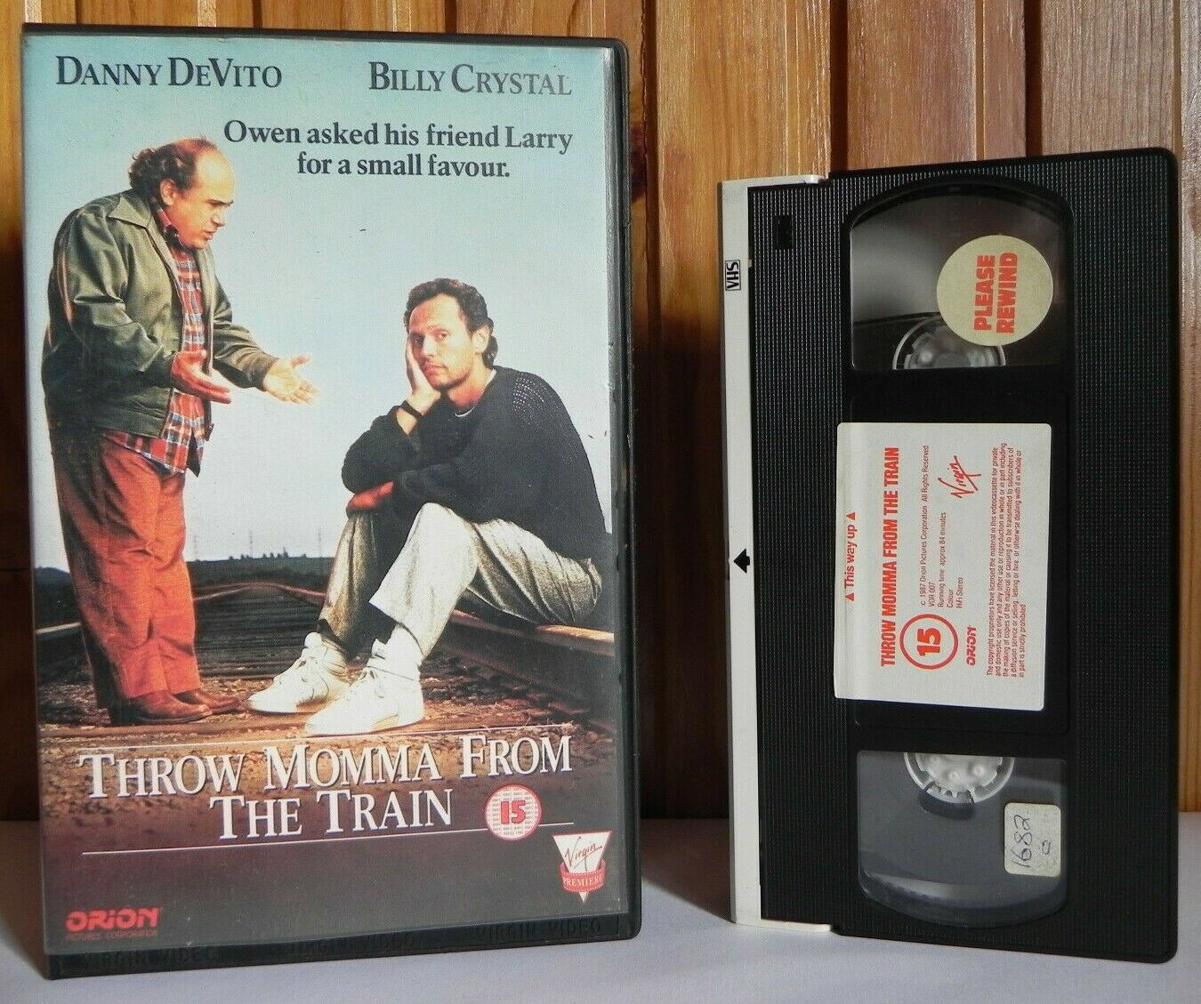 Throw Momma From The Train - Crystal - DeVito - Brilliant Comedy - Premiere VHS-