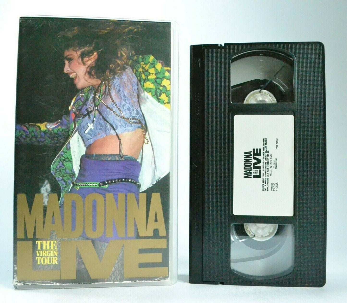Madonna: The Virgin Tour (1985) - Live Performance - Queen Of Pop - Music - VHS-