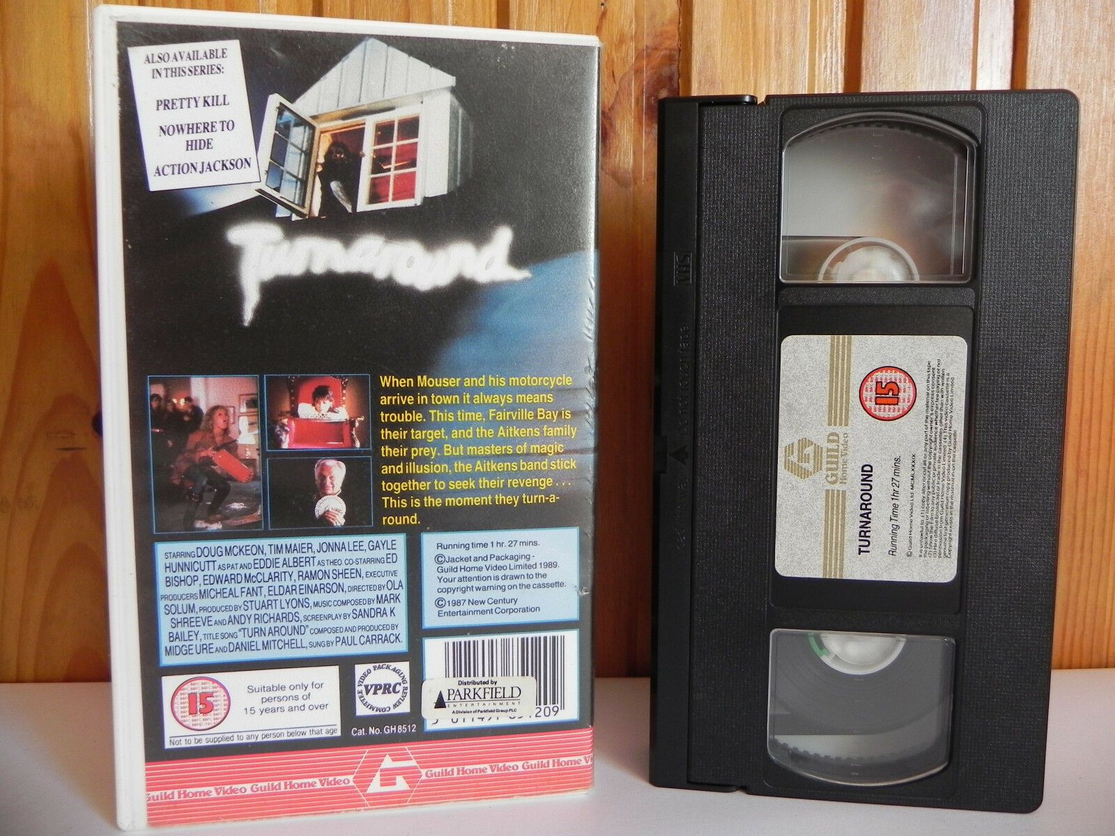 Turnaround - Guild Home - Thriller - Doug Mckeon - Tim Maier - Joanna Lee - VHS-