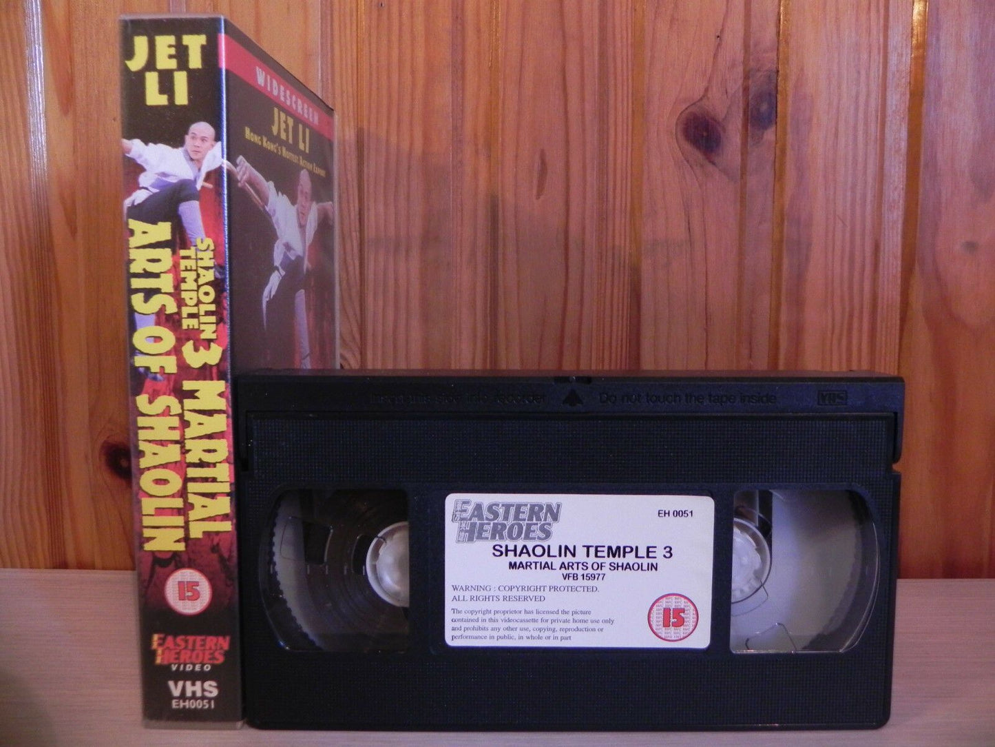 Shaolin Temple 3: Martial Arts Of Shaolin; [Widescreen] Kung-Fu / Martial Arts - Jet Li - Pal VHS-