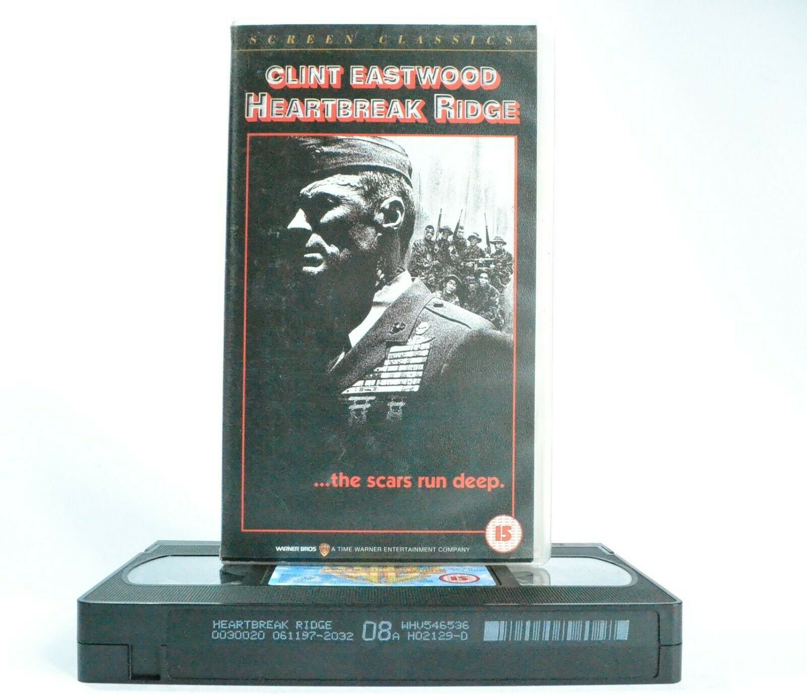 Heartbreak Ridge: A Clint Eastwood Film - War Drama - Invasion Of Grenada - VHS-