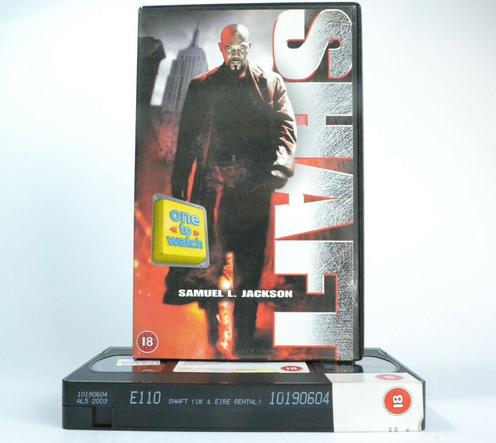 Shaft (2001); [Remake] Large Box - Action Thriller - Samuel L.Jackson - Pal VHS-