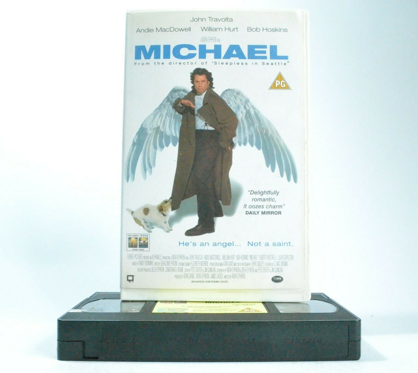 Michael: A Nora Ephron Film - Fantasy (1996) - Large Box - John Travolta - VHS-