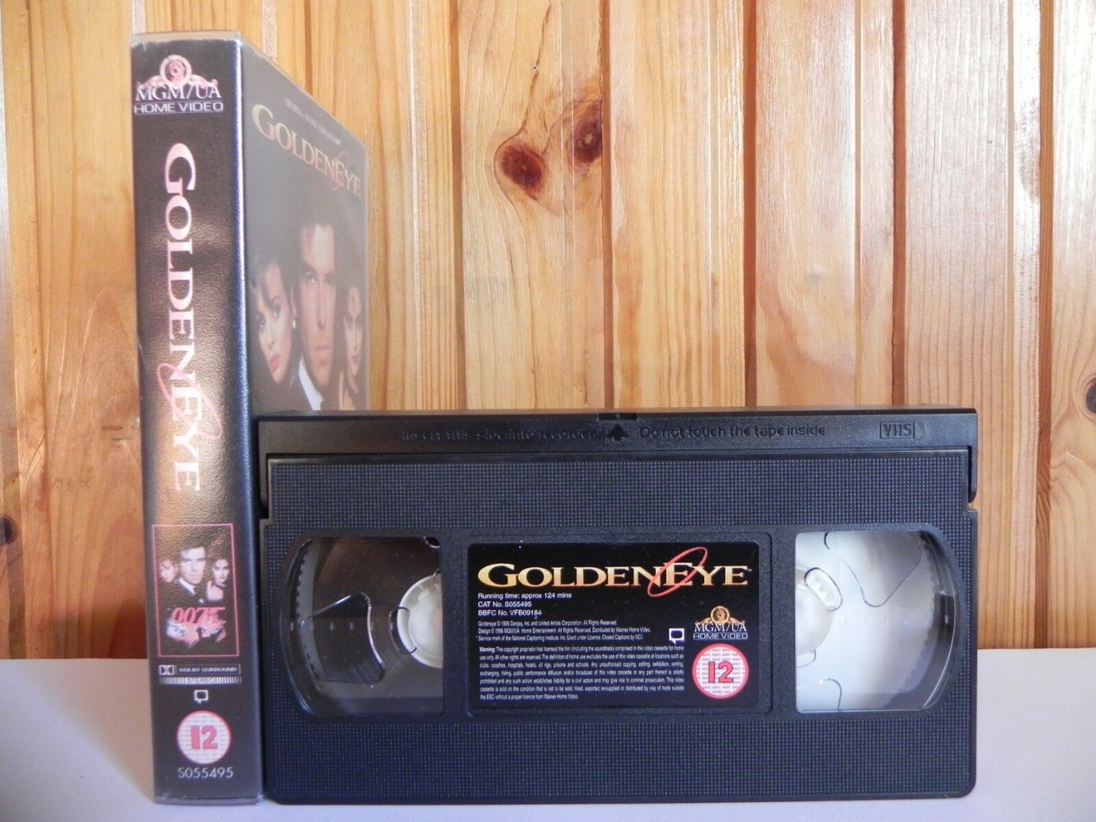 Goldeneye (1996); [007 James Bond] - Spy Action - Pierce Brosnan - Pal VHS-