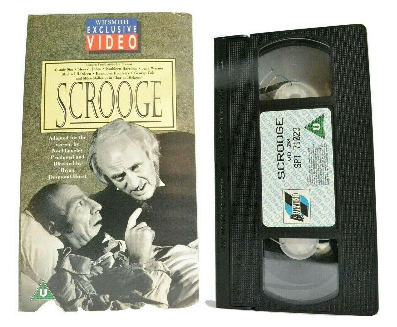 Scrooge [WH Smith Exclusive Video]: Christmas Tale [Charles Dickens] - Pal VHS-