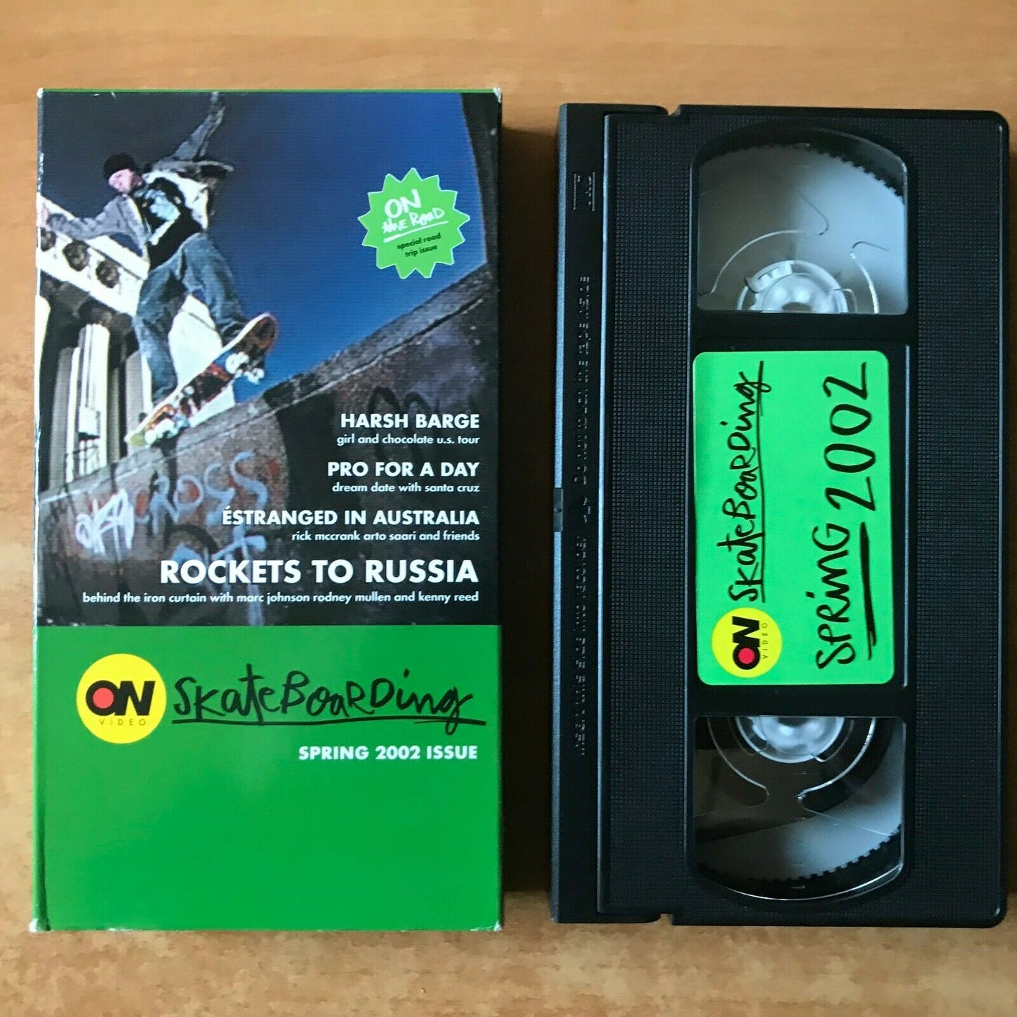 Skateboarding: Spring 2002 Issue; [Carton Box] Australia - Rodney Mullen - VHS-