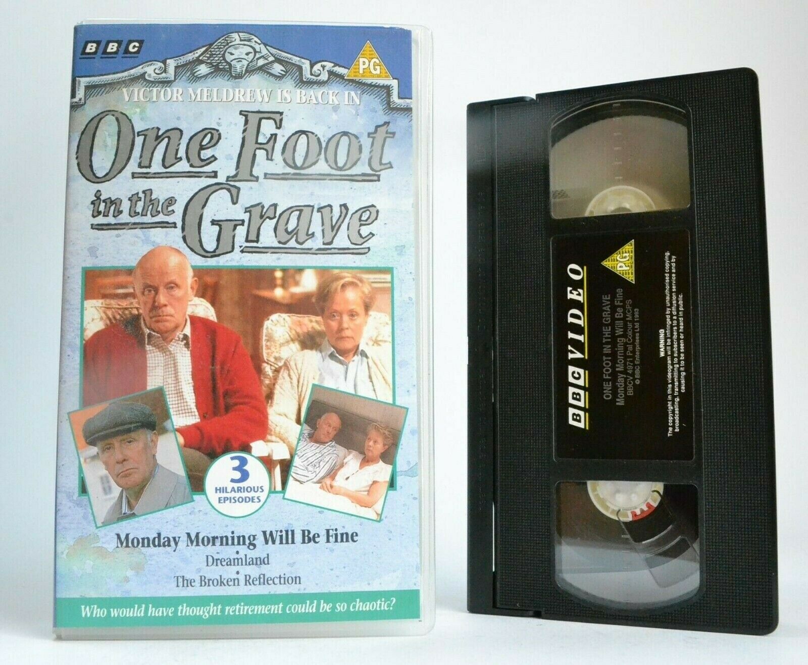 One Foot In The Grave: Monday Morning Will Be Fine - BBC Comedy Series - Pal VHS-