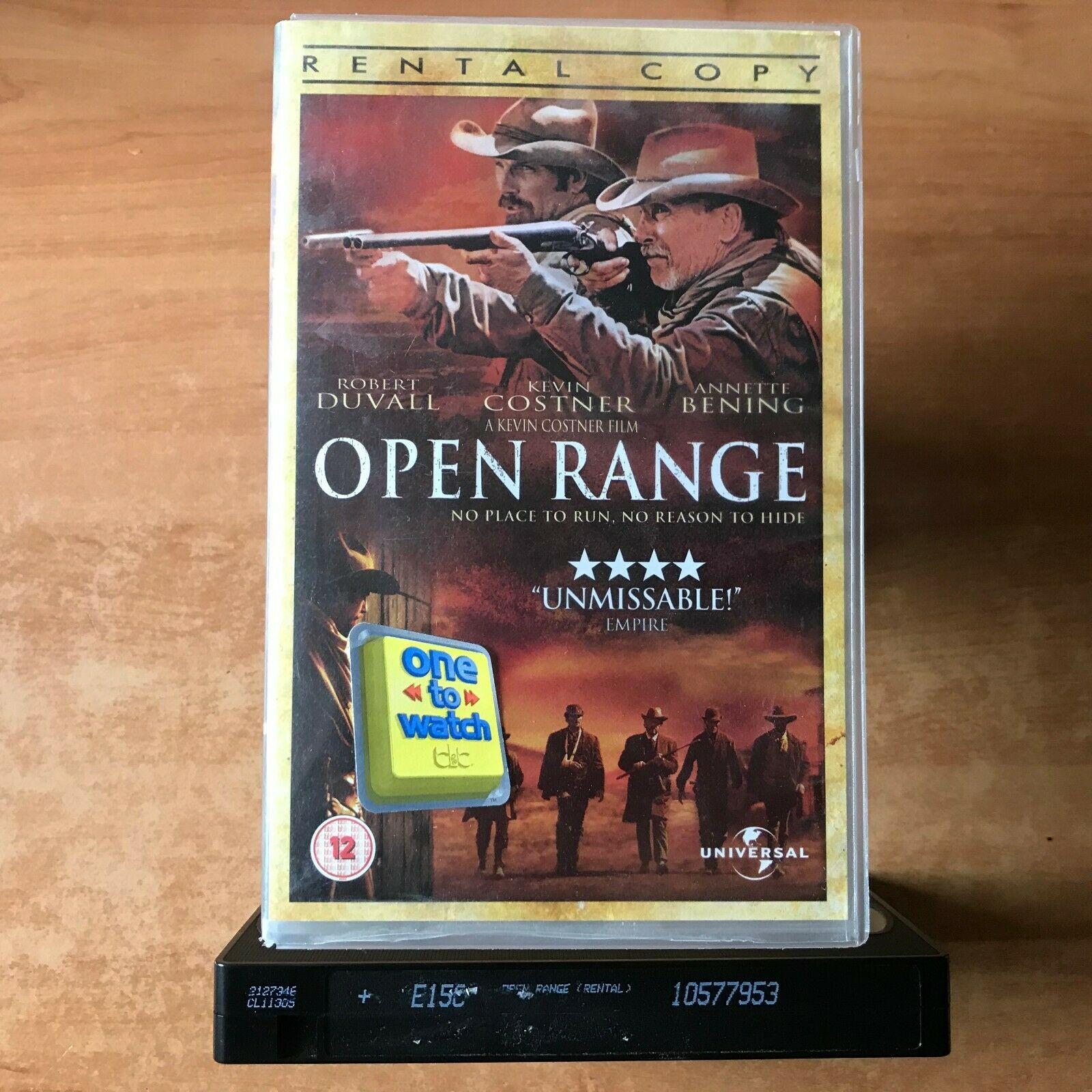Open Range (2003); [Kevin Costner]: Western - Large Box (Rental) - Pal VHS-