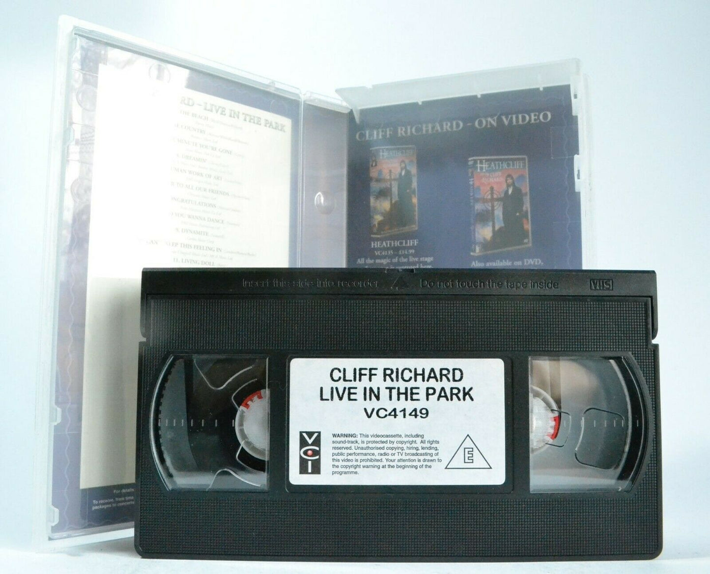 Cliff Richards: Live In The Park - Concert - 20 Greatest Hits - Music - Pal VHS-