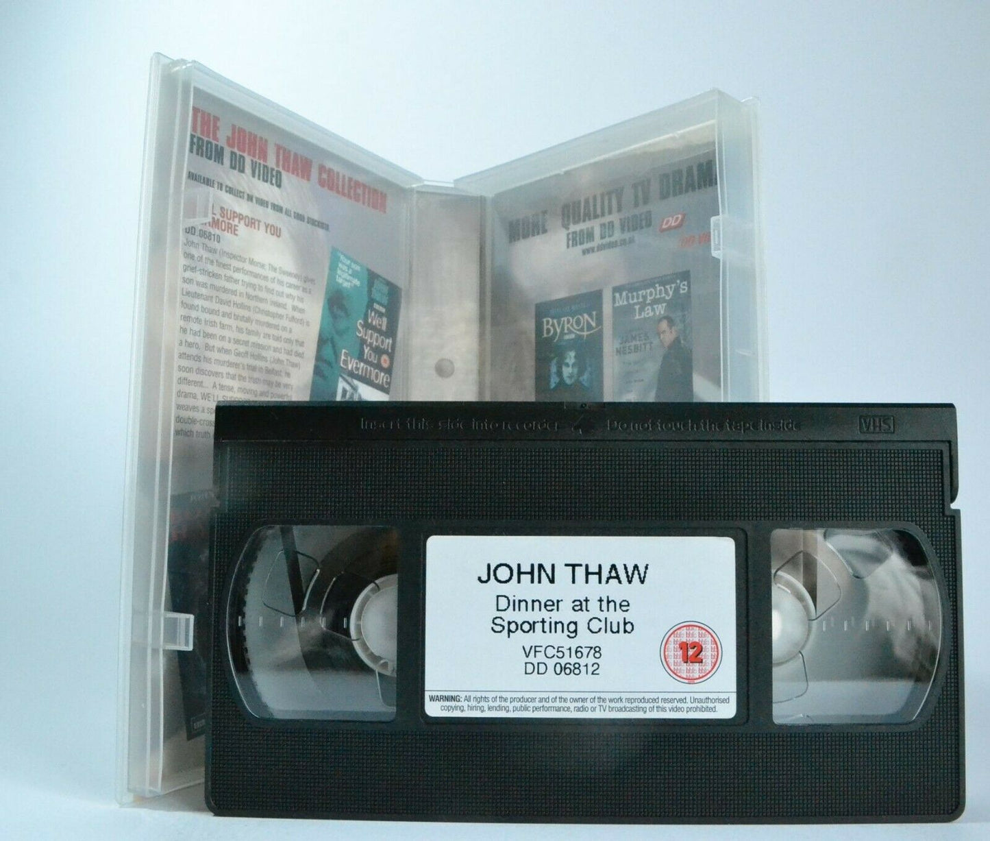 Dinner At The Sporting Club (BBC): [Leon Griffiths] TV Series - John Thaw - VHS-
