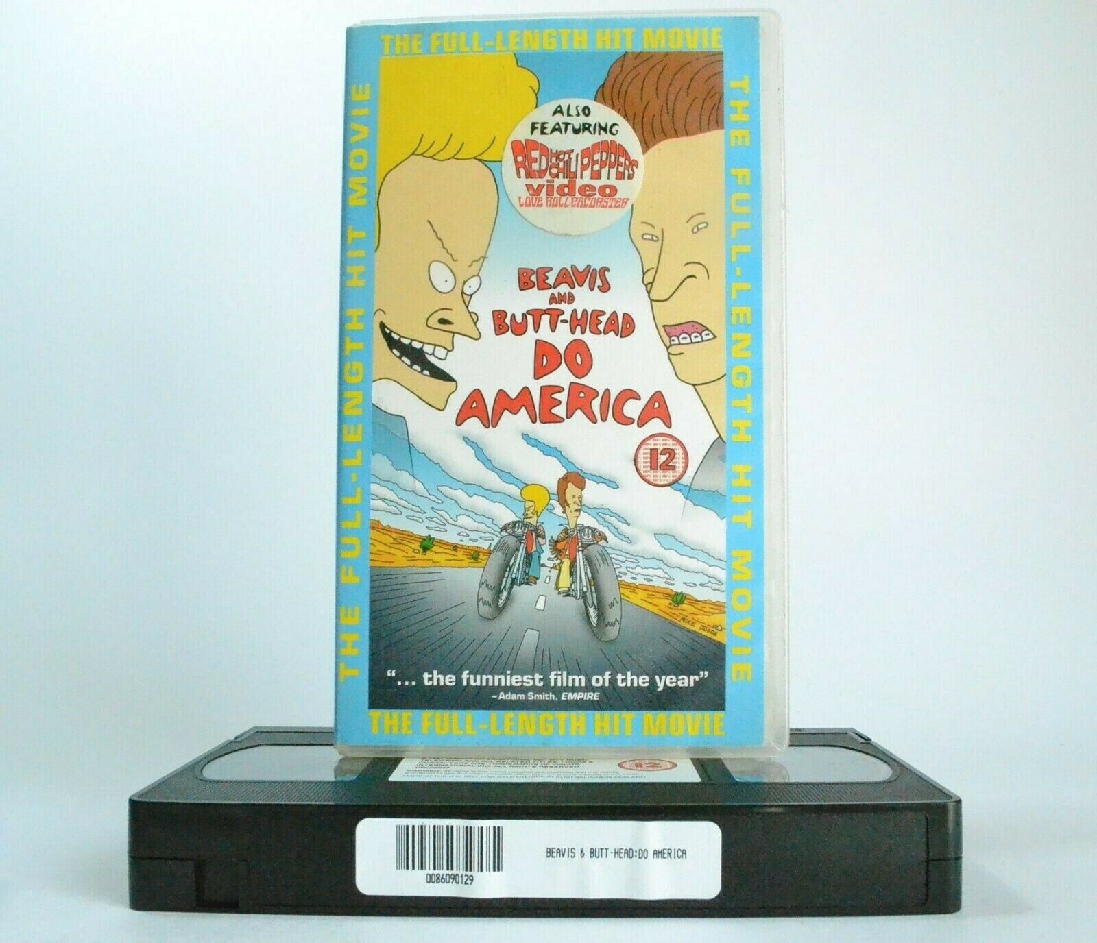 Beavis And Butt-Head Do America: By M.Judge - Adult Animated Road Comedy - VHS-
