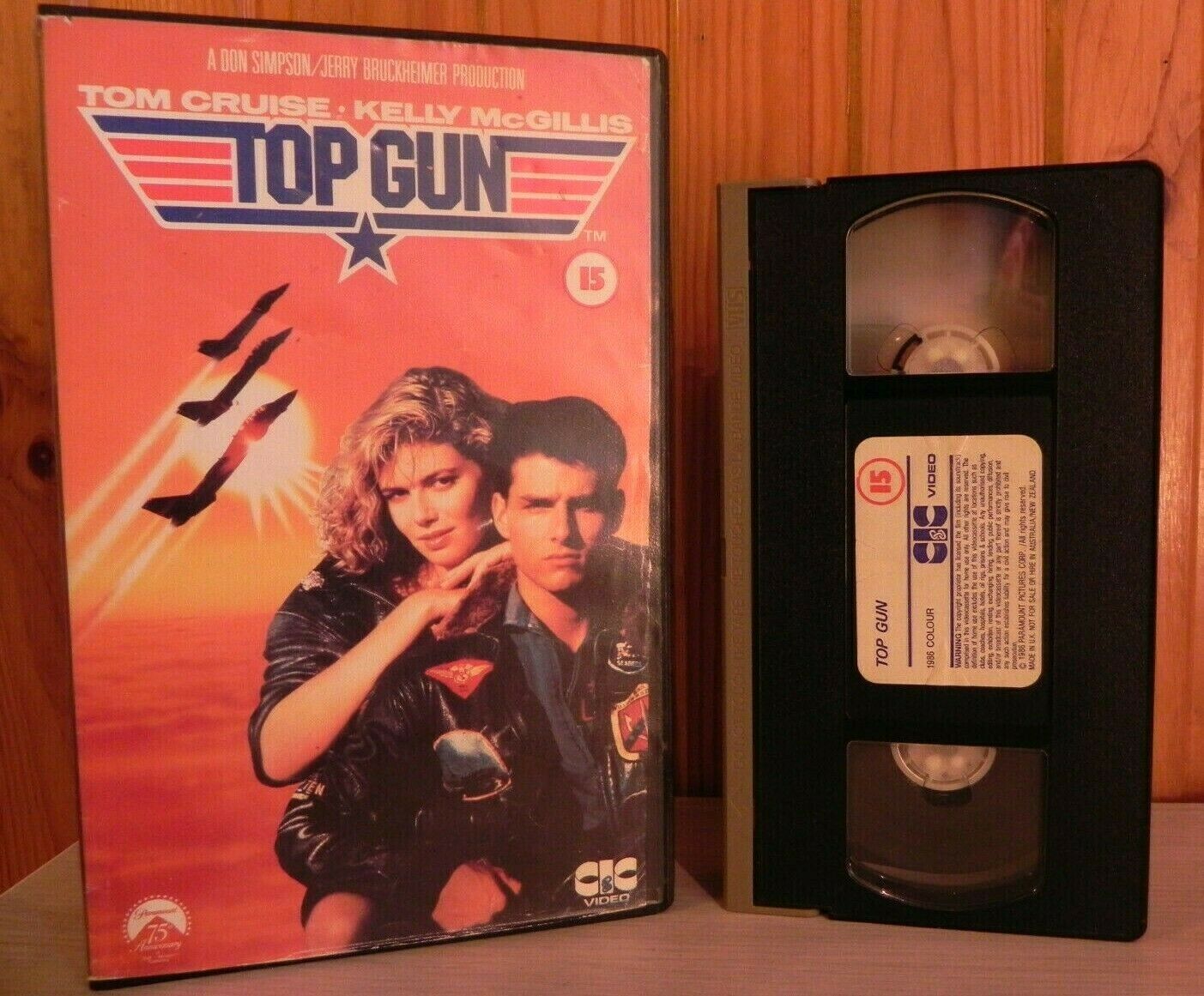 Top Gun (1987); [CIC Large Box] Cult Action - Tom Cruise / Kelly McGillis - VHS-