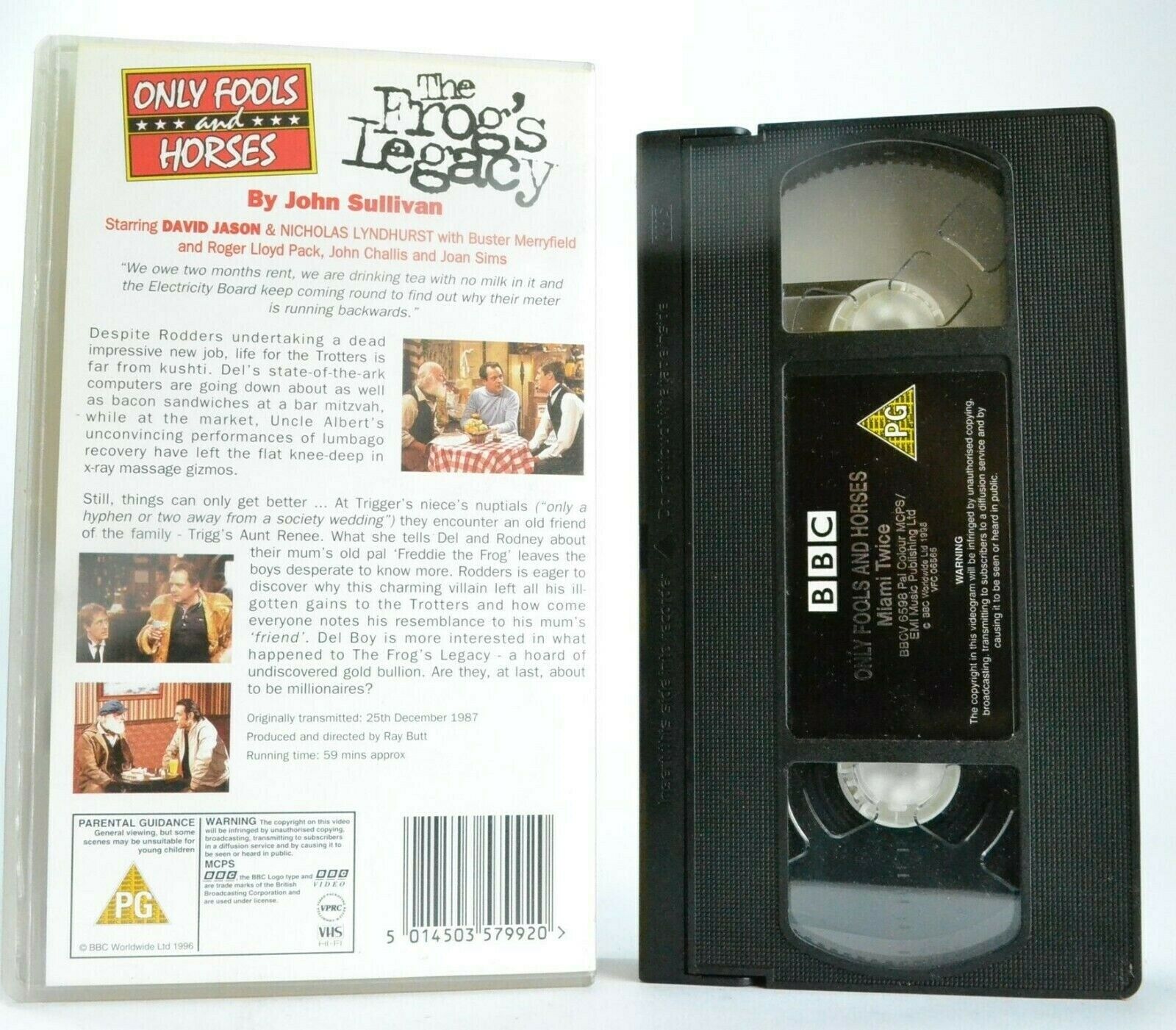 Only Fools And Horses: The Frog's Legacy - BBC Comedy - David Jason - Pal VHS-