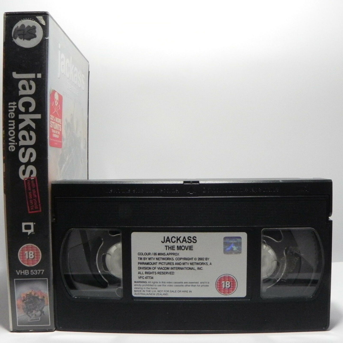 Jackass: The Movie - Special Edition - Large Box - J.Knoxville/B.Margera - VHS-