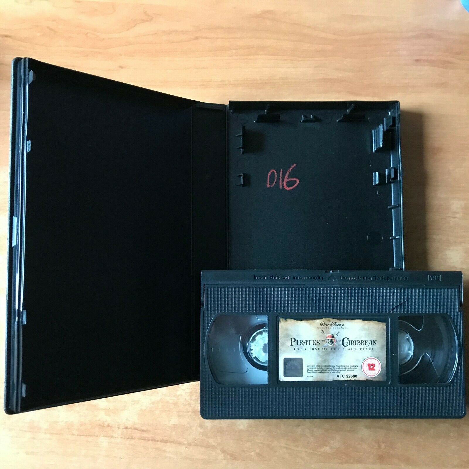 Pirates Of Caribbean [Black Pearl] Fantasy Adventure [Large Box] Rental - VHS-