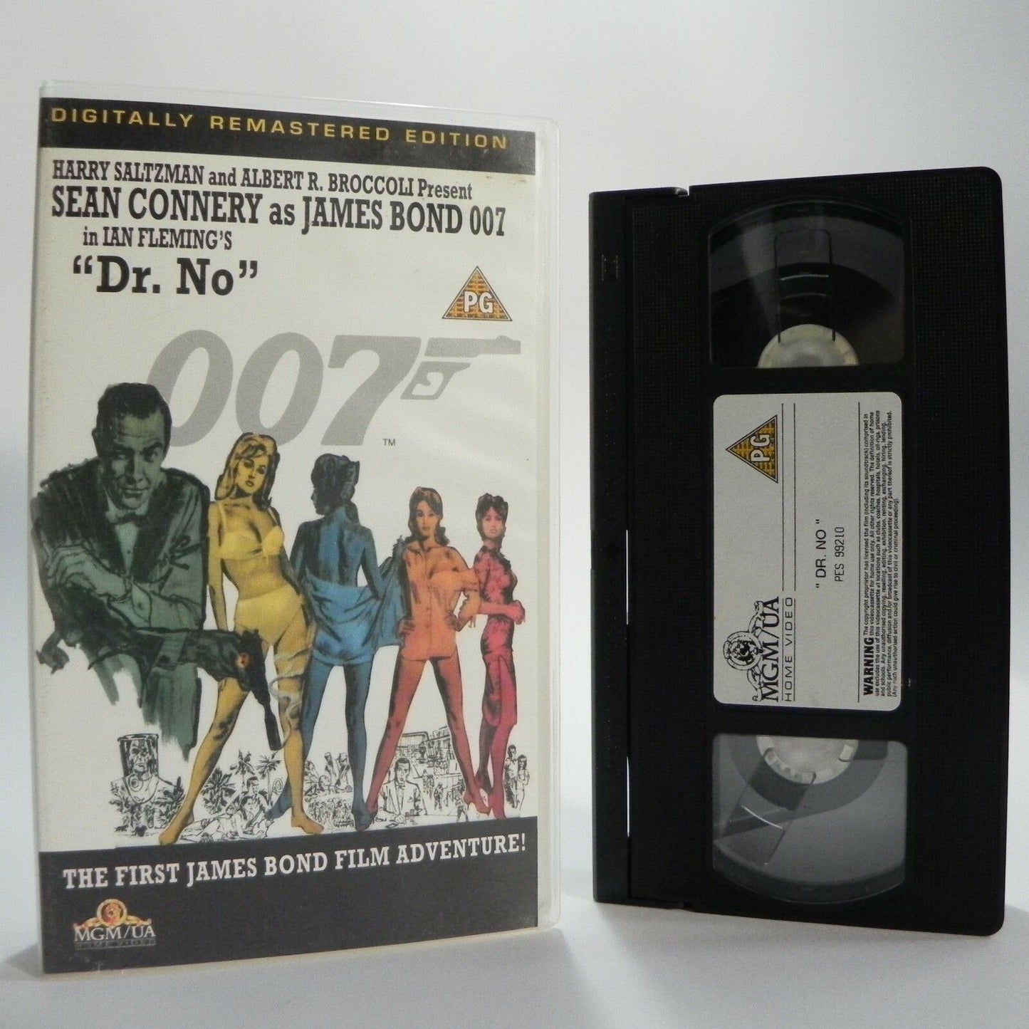 Dr.No (1962); 007 James Bond - Action -< Digitally Mastered>- Sean Connery - VHS-