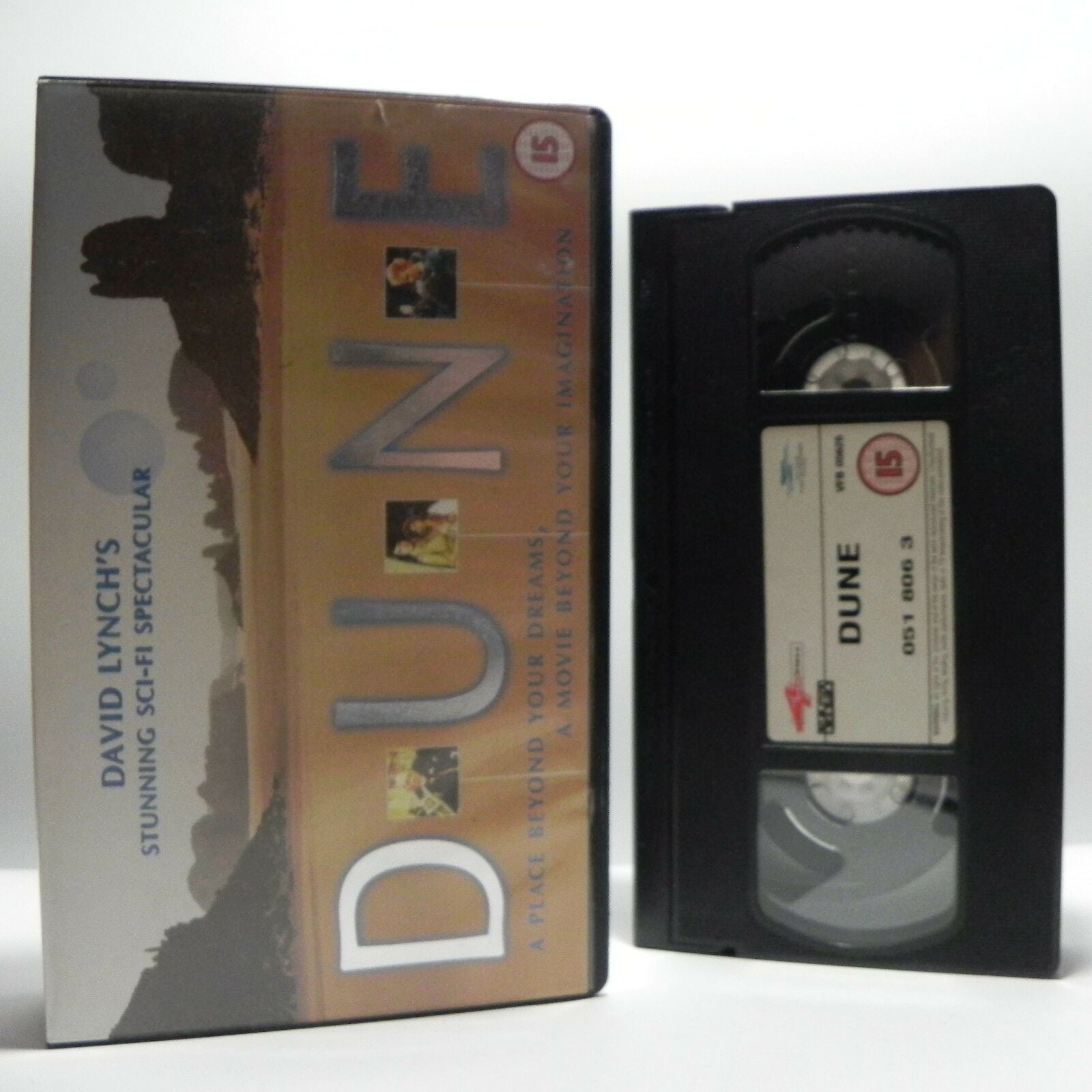 DUNE: Action Sci-Fi - David Lynch, Based on (1965) Frank Herbert Novel - Pal VHS-