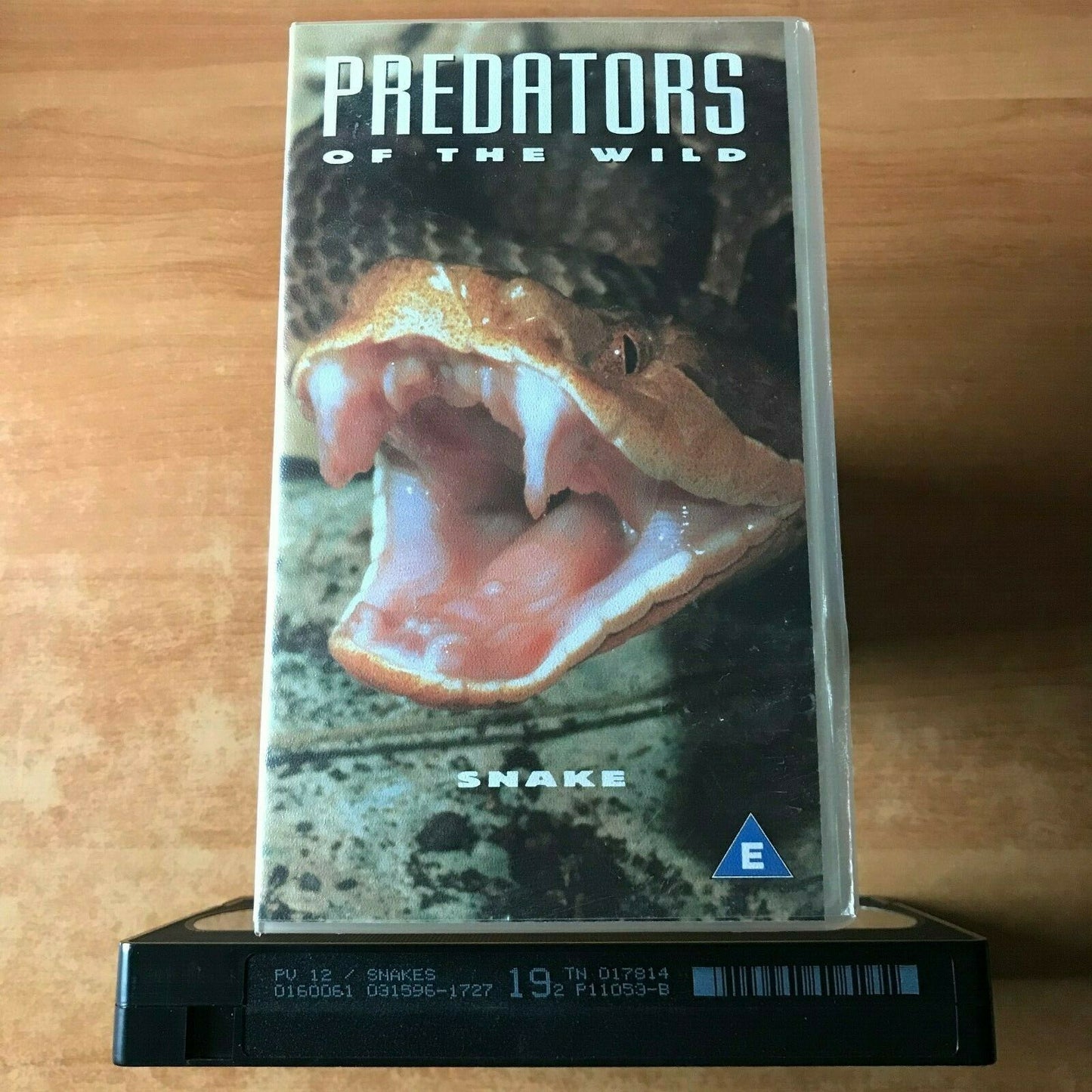 Predators Of The Wild: Snake [Time Life Video] Documentary (Colin Willock) VHS-