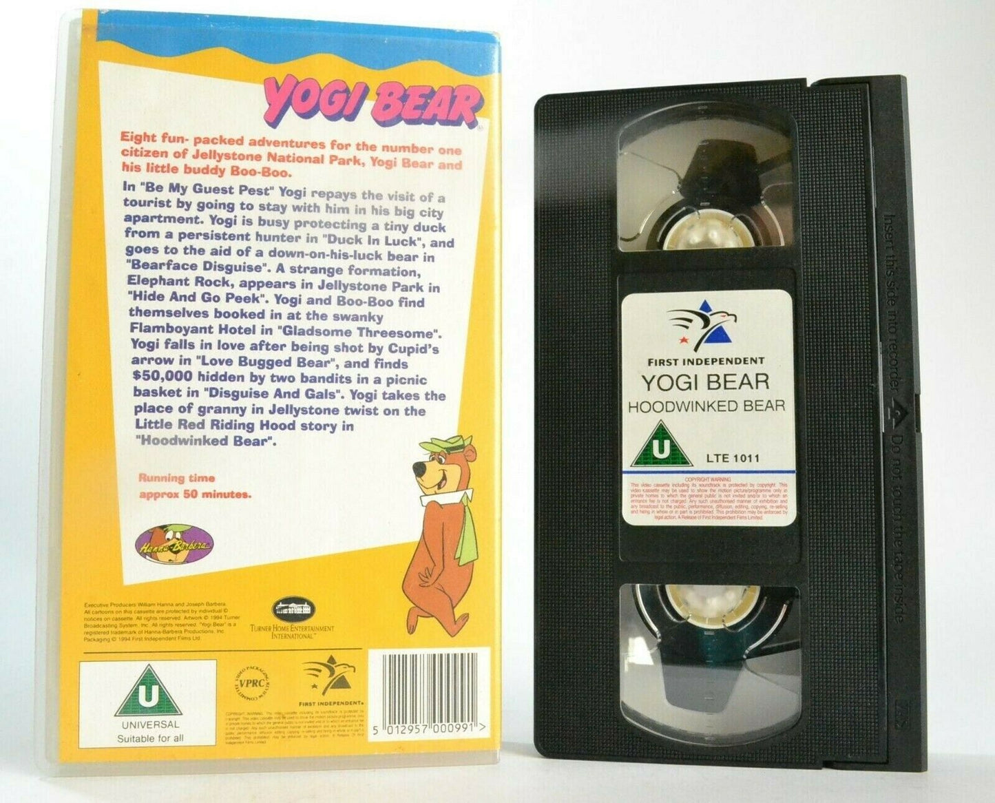 Yogi Bear: Hoodwinked Bear -[Hanna-Barbera]- Animated Adventures - Kids - VHS-