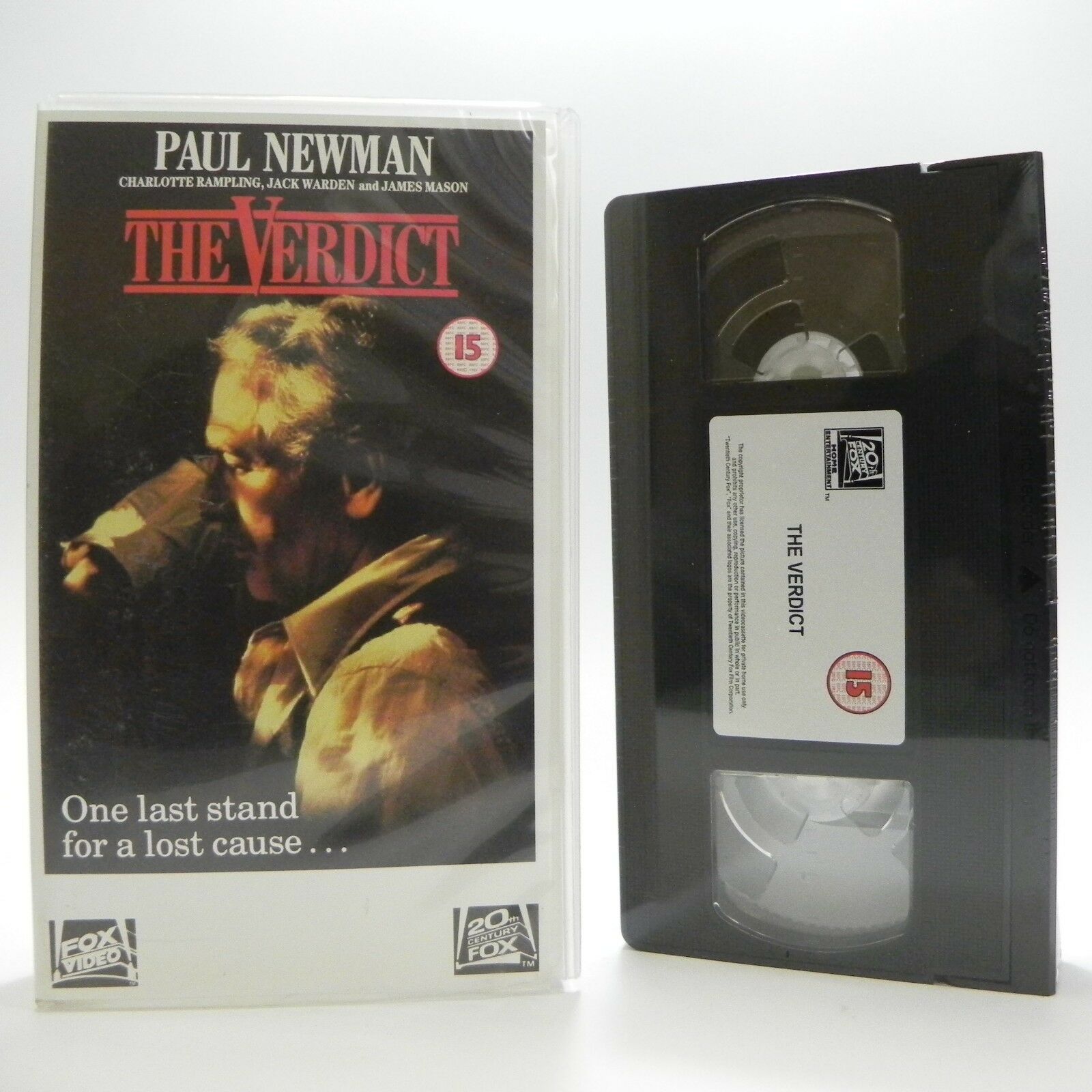 The Verdict: P.Newman/C.Rampling - (1982) Drama - Brand New Sealed - Pal VHS-