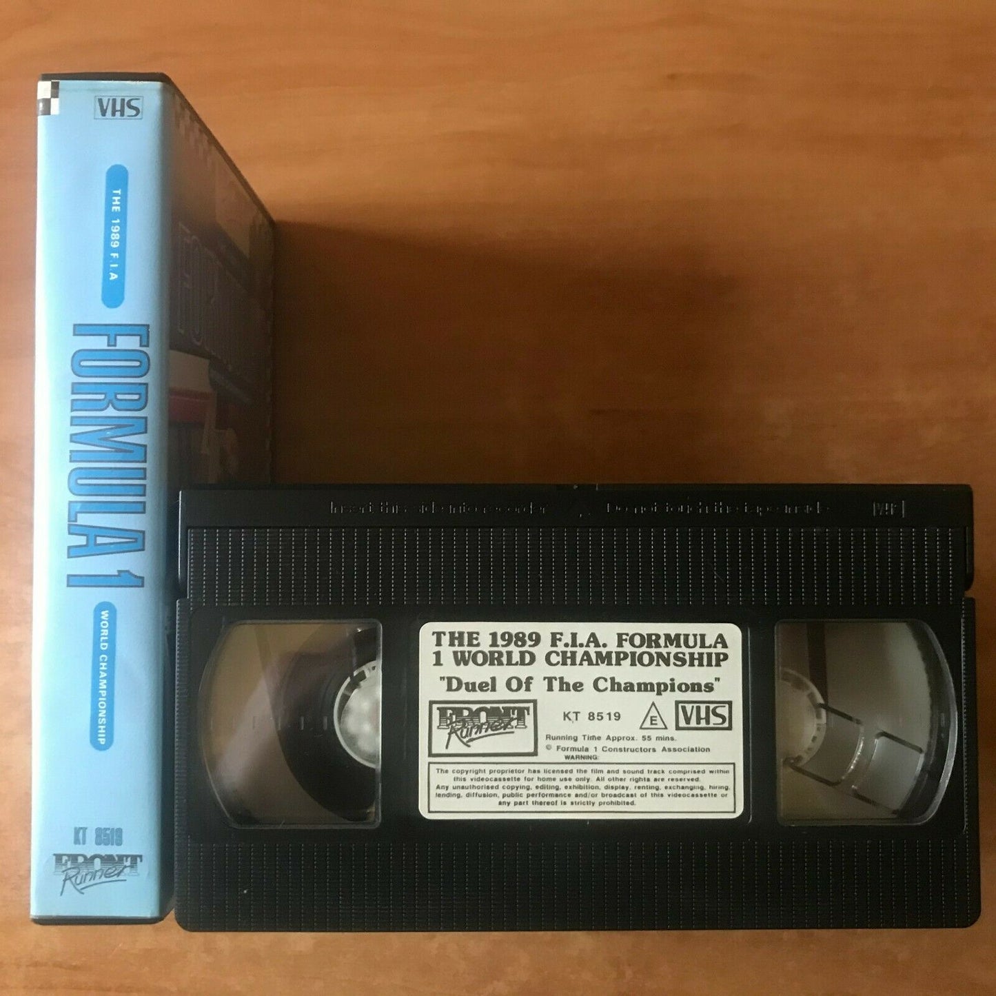 The 1989 F.I.A.: Formula 1 World Championship [Simon Taylor] Nigel Mansell - VHS-